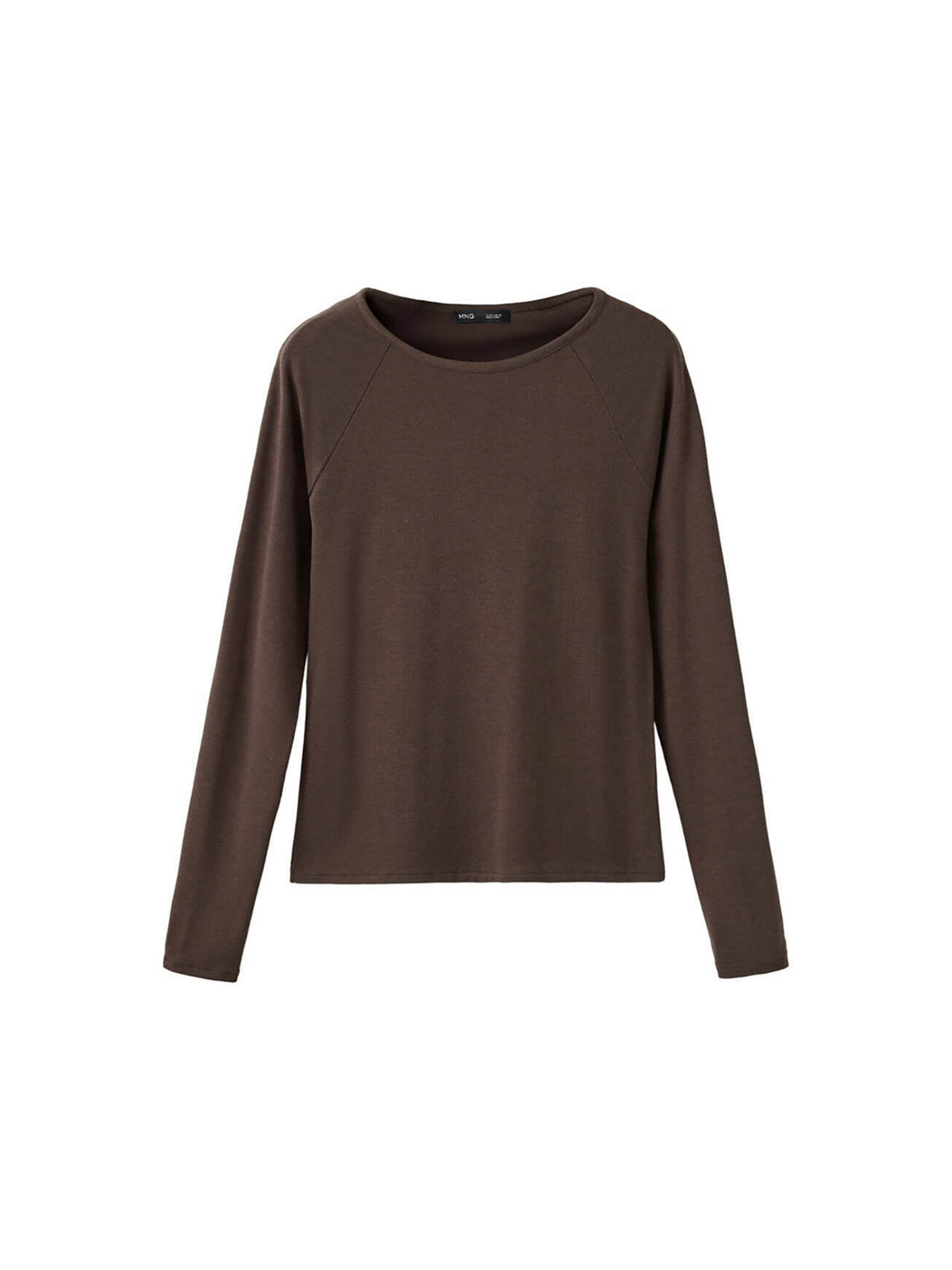 MANGO T-shirt 'ANA' en XS en marron, Vue avec produit