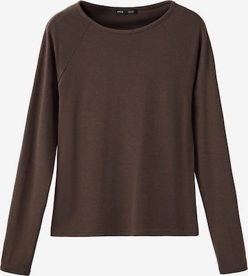 T-shirt 'ANA' MANGO en marron : devant