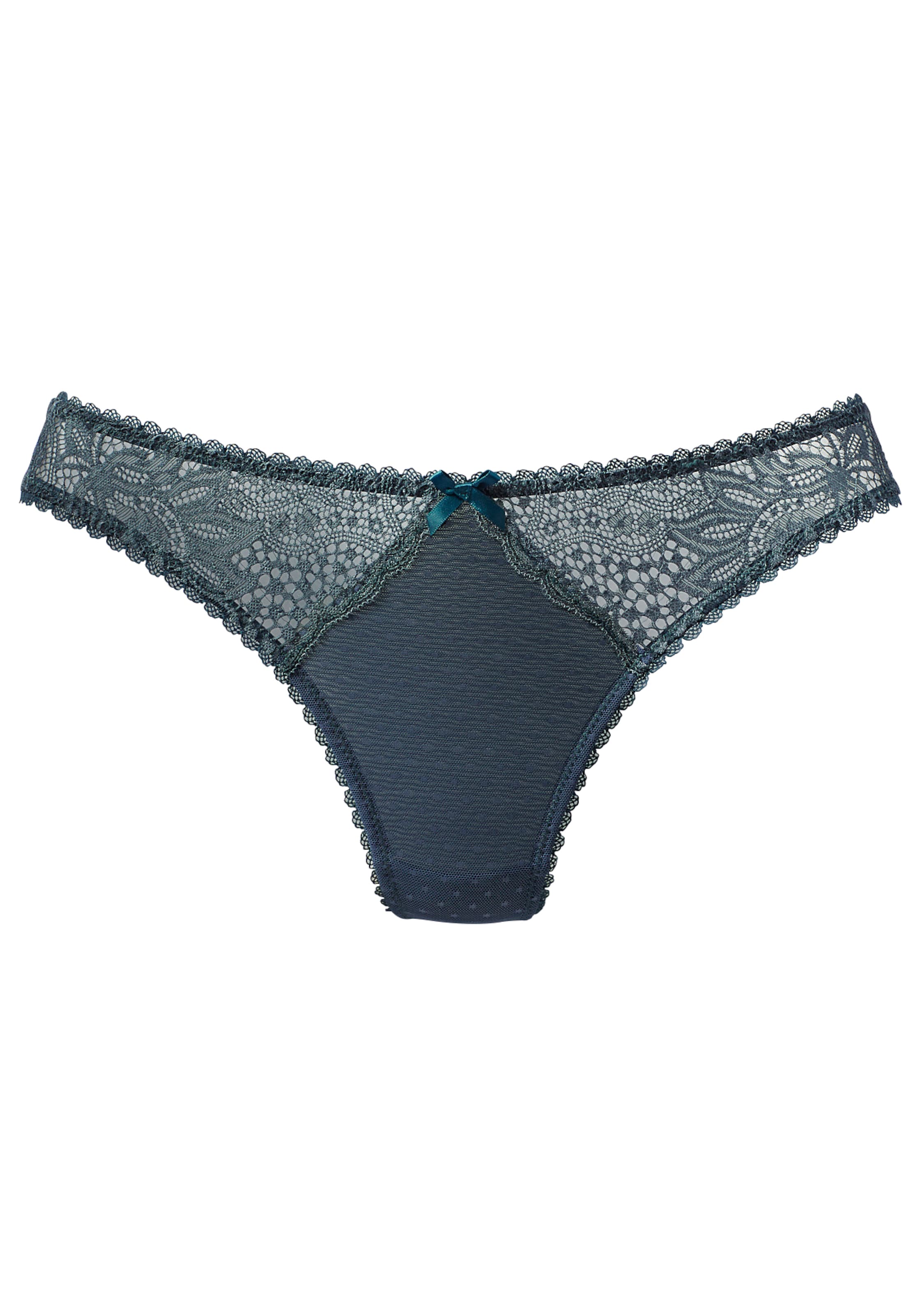 VIVANCE Стринг в синьо: отпред