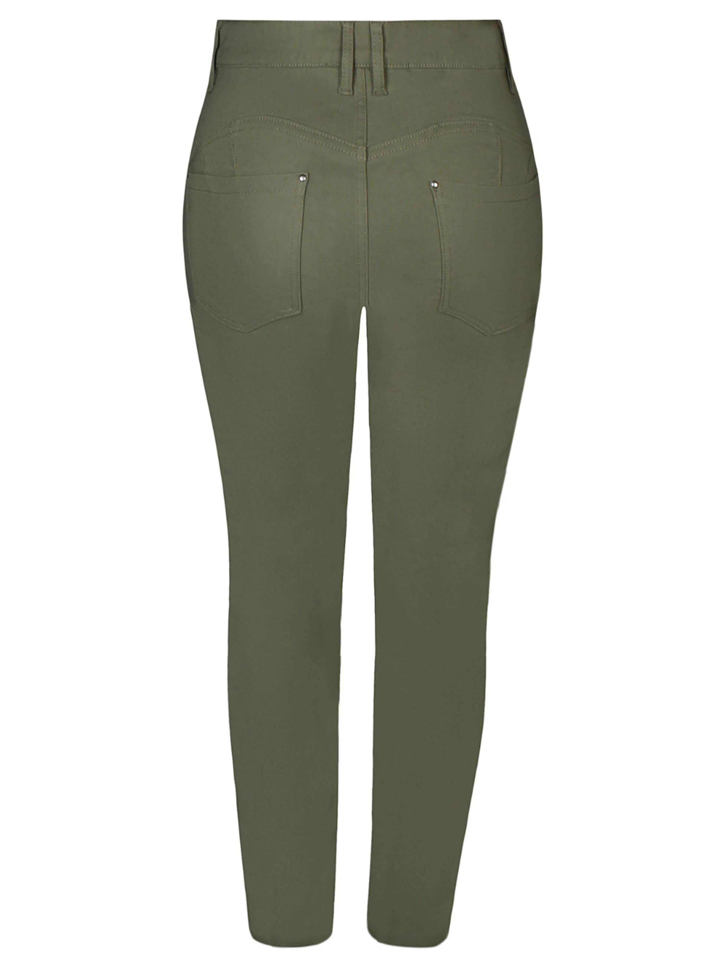 ze-ze Regular Pants 'Shape 2' in Green
