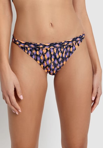 LSCN by LASCANA Bikini nadrágok 'Lavista' - fekete: elől