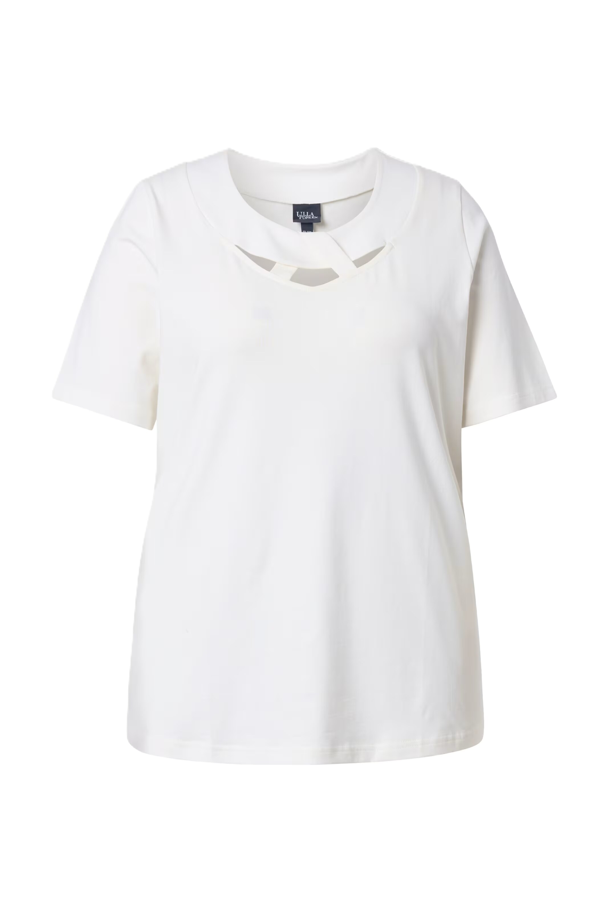 Ulla Popken Shirt in Wit: voorkant