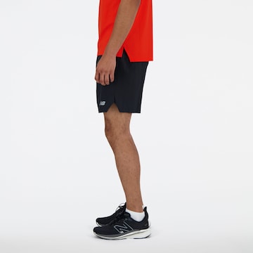 Regular Pantalon de sport new balance en noir