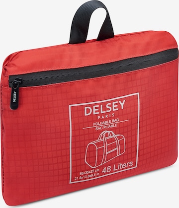 Borsa da viaggio di Delsey Paris in rosso