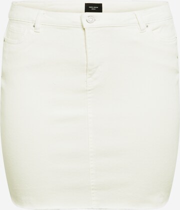 Vero Moda Curve Skirt 'Faith' in White: front