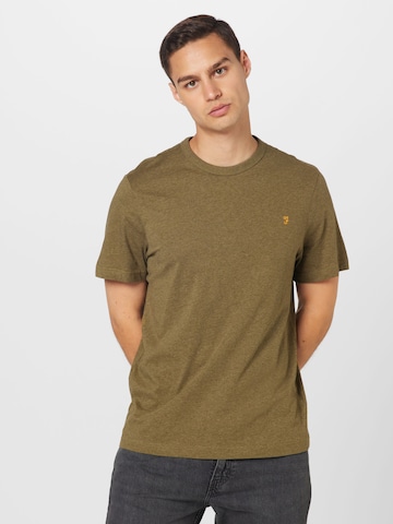 Coupe regular T-Shirt 'DANNY' FARAH en vert : devant