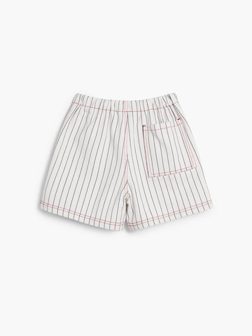 DesigualLoosefit Hlače - bijela boja