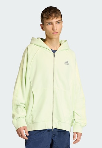 ADIDAS ORIGINALS Sweatvest 'Adilenium Season 4 Teamgeist' in Groen: voorkant