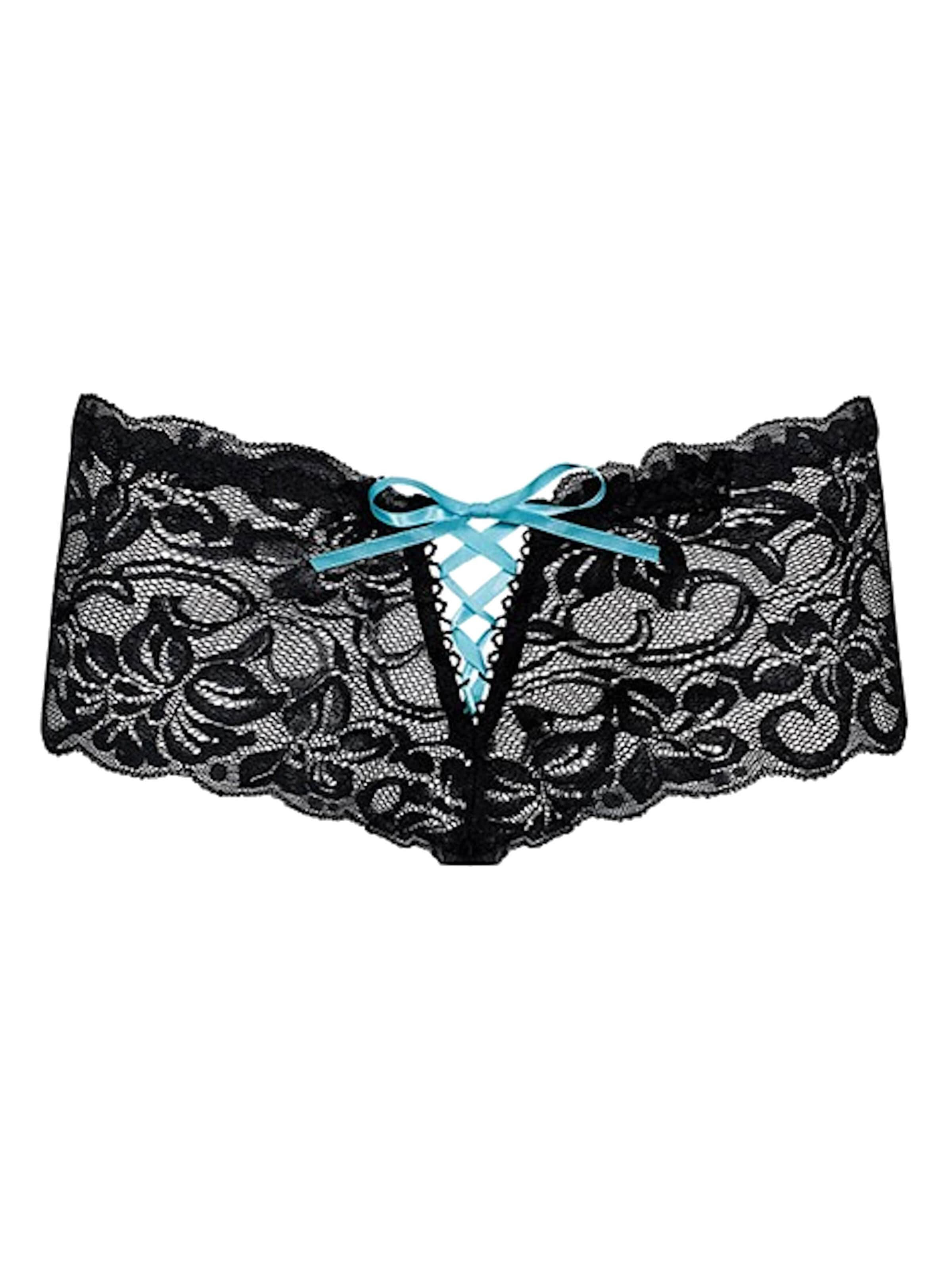 Obsessive Boyshorts 'Bloom Shorts' in Black: front