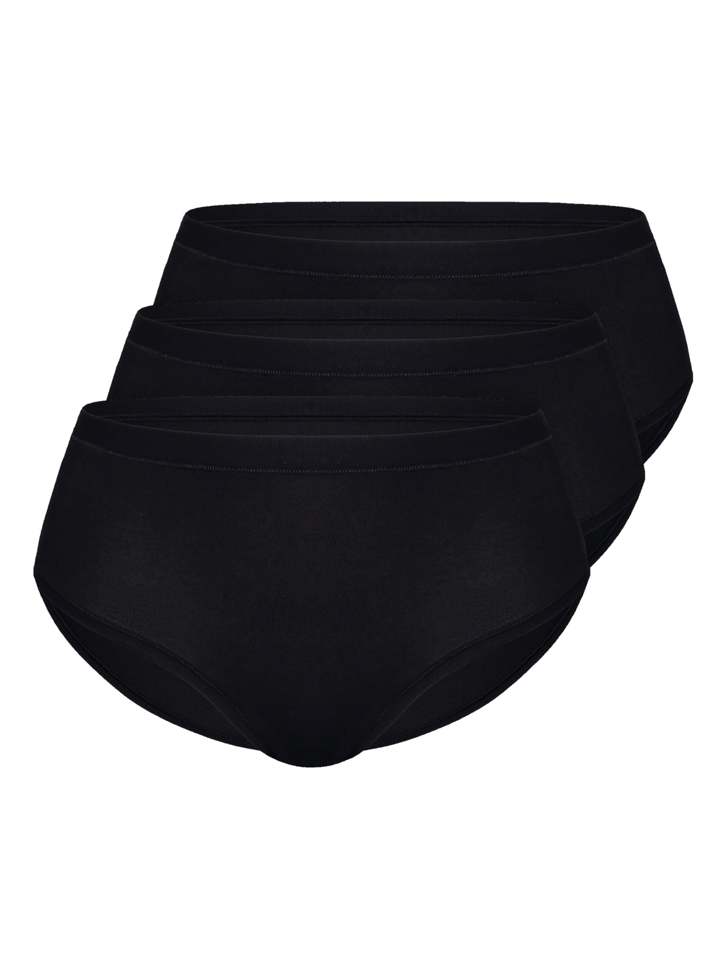 sassa Boyshorts 'Daily Love' in Black: front