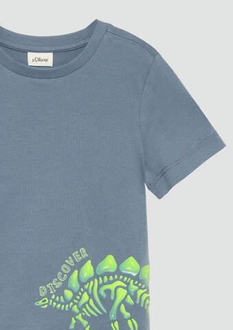 s.Oliver Shirt in Blauw