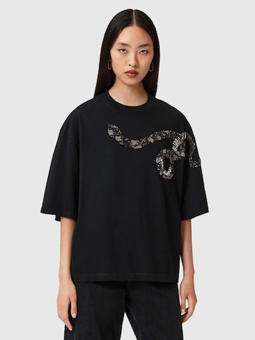 T-shirt 'AMELIE' AllSaints en noir : devant