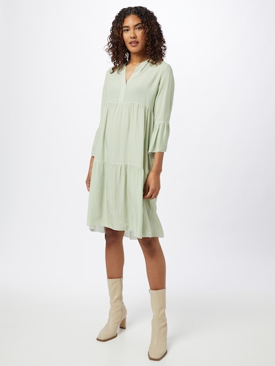 ZABAIONE Shirt Dress 'Anna' in Green / White, View model