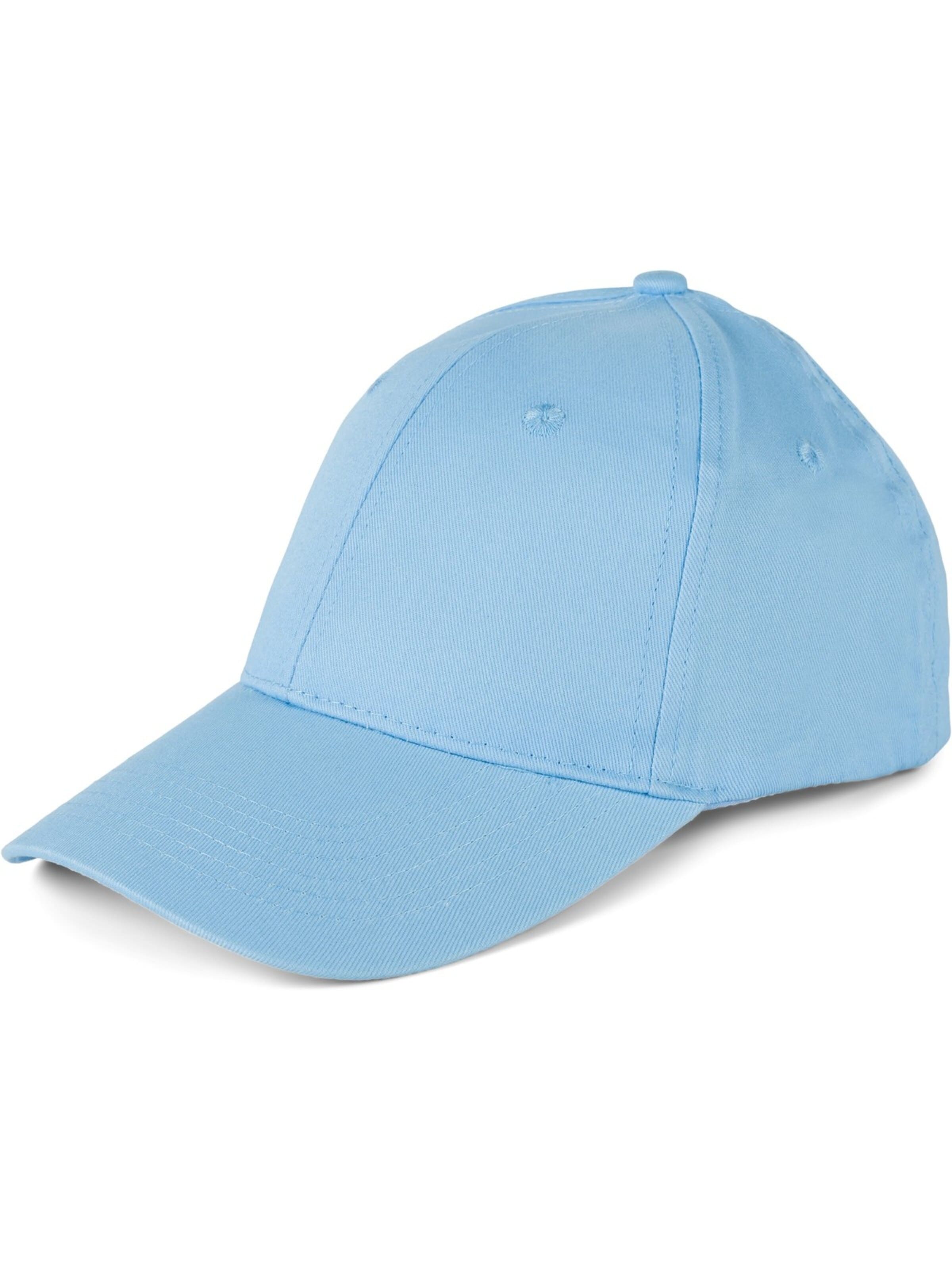 styleBREAKER Cap 'Baseball Cap Einfarbig'‌‌‌‌‌‌‌‌ in 54-64 in hellblau, Produktansicht