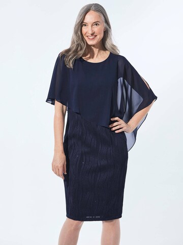 Goldner Avondjurk in Blauw: voorkant