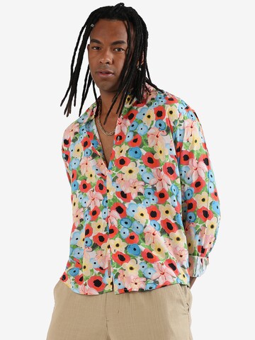 Campus Sutra Comfort fit Button Up Shirt 'Justin' in Mixed colors: front