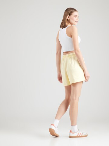 ONLY Loose fit Trousers 'ONLMINNA' in Yellow