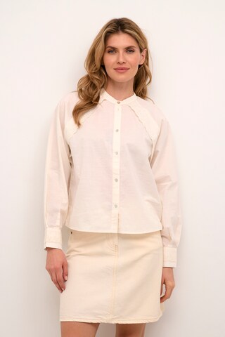 SOAKED IN LUXURY Bluse 'Annabella' in Beige: predná strana