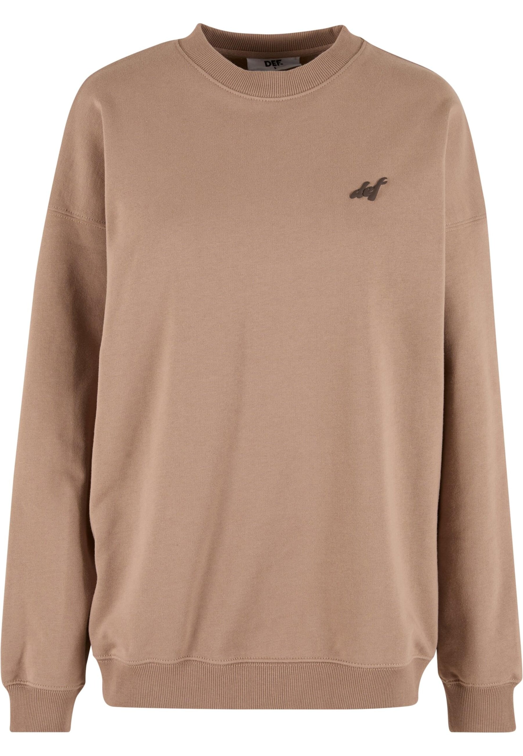 DEF Свитшот 'Chaotic Good' в Коричневый: спереди