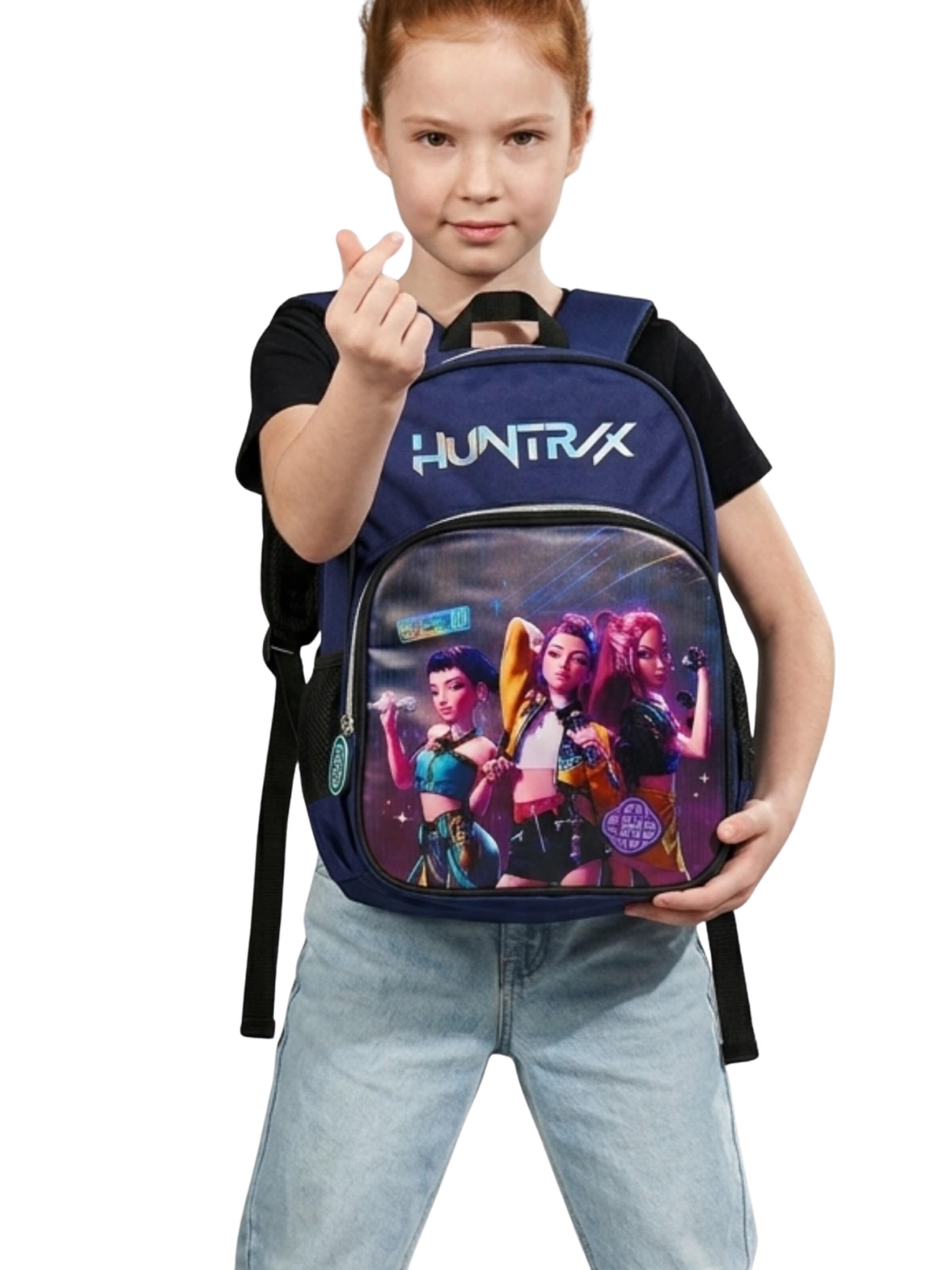 Kpop Demon Hunters Backpack 'KPop Demon Hunters HUNTR/X Backpack' in Mixed colours: front