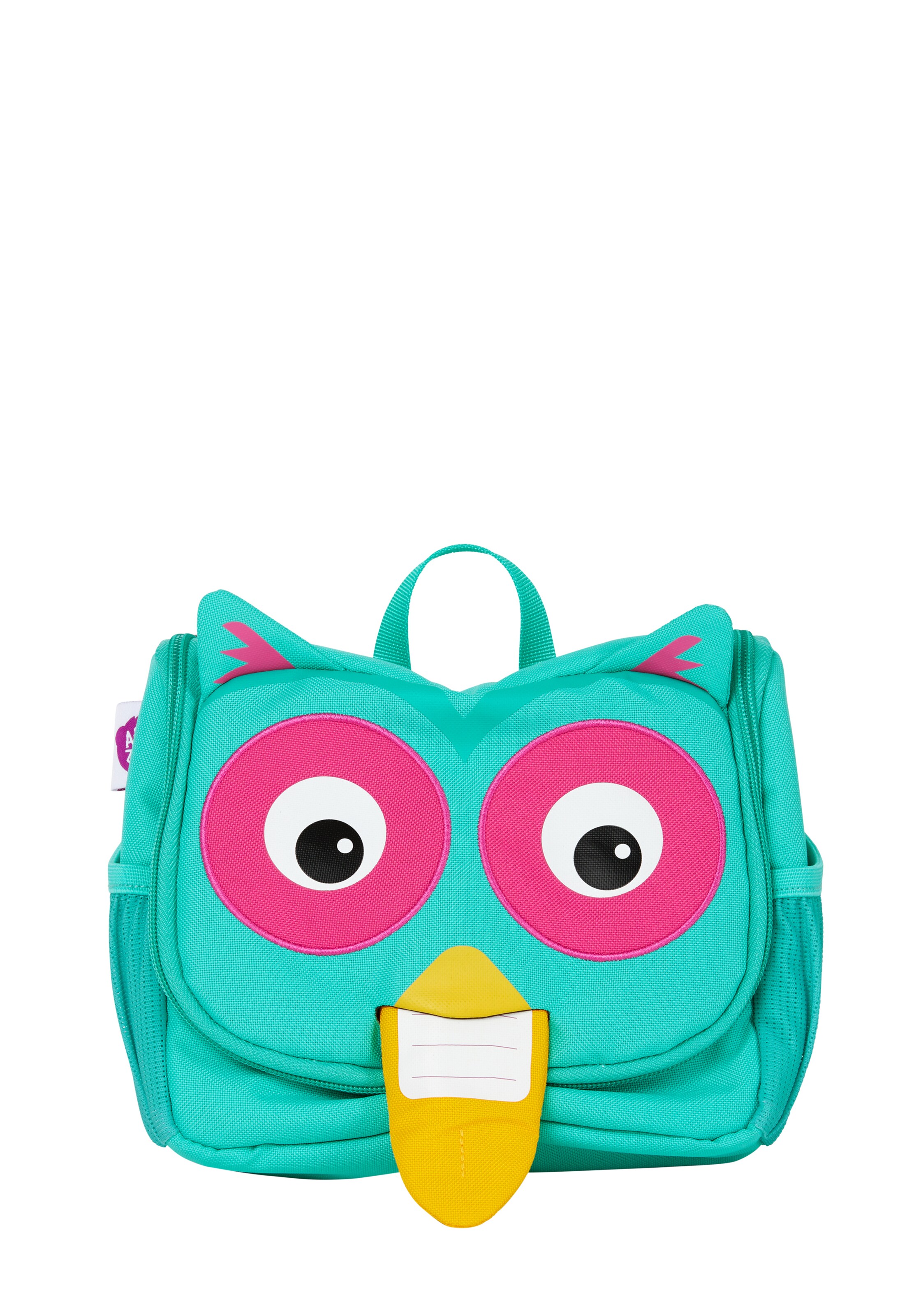 Affenzahn Kulturtasche 'Eule' in Grün
