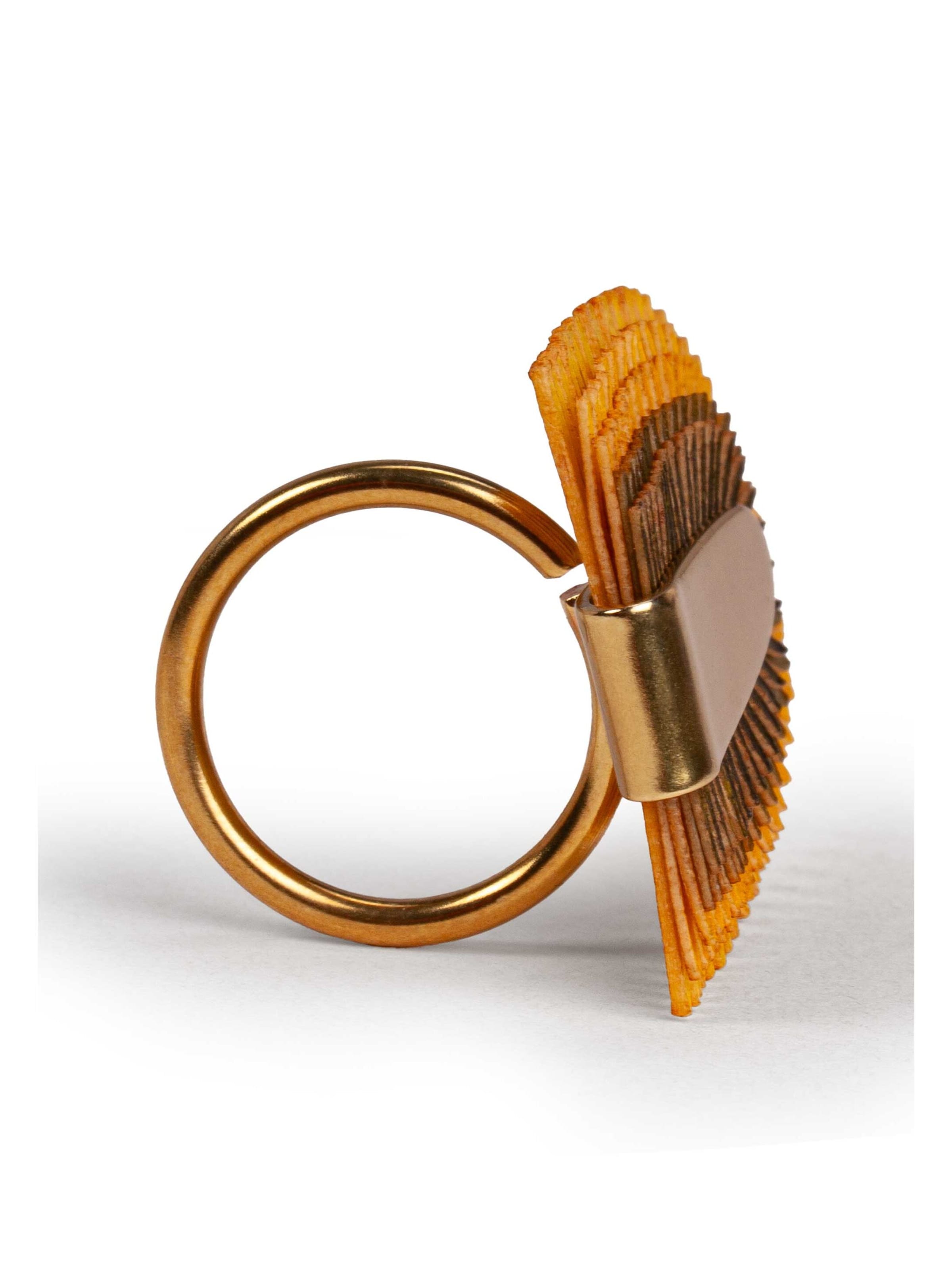 Gretchen Ring 'Pam Pem' in Yellow