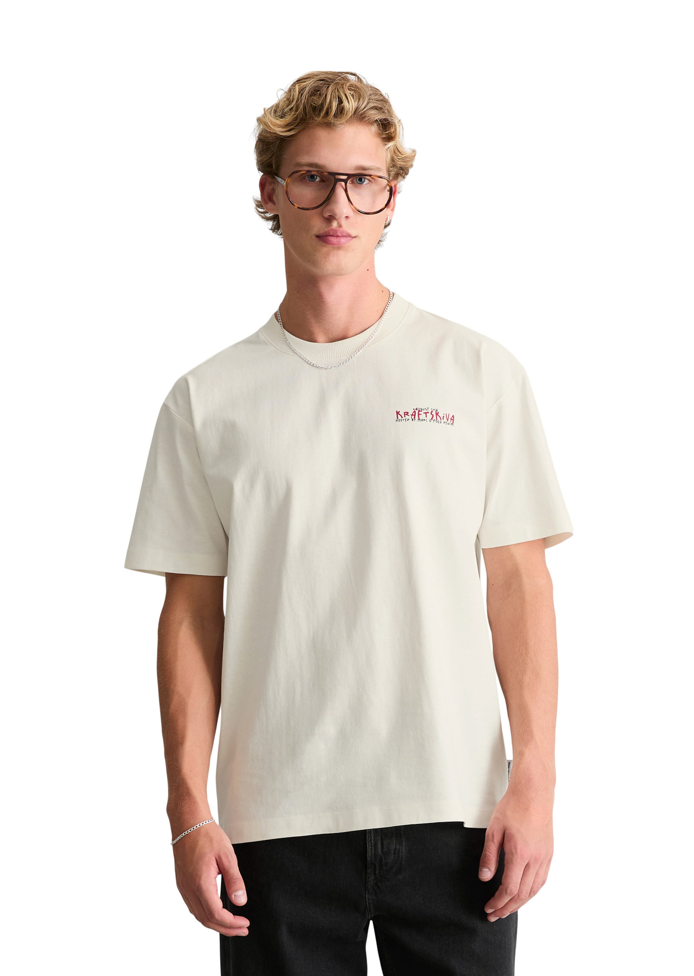 Marc O'Polo DENIM Shirt in White: front