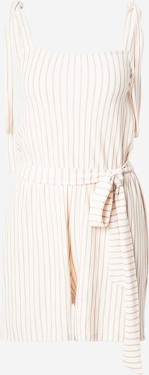 ABOUT YOU Kombinezons 'Lea', krāsa - brūns / dabīgi balts, Preces skats
