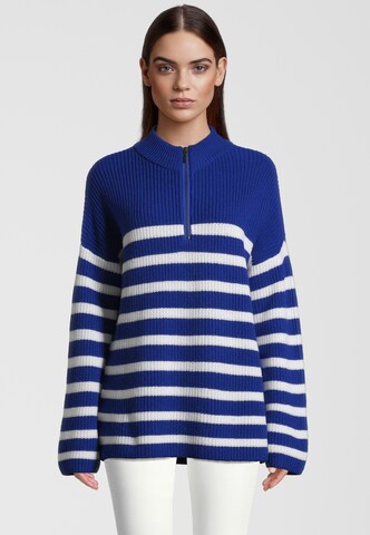 PRINCESS GOES HOLLYWOOD Pullover mit Streifen in Blau: predná strana