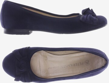PETER KAISER Flats & Loafers in 37 in Blue: front