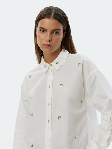 Sofie Schnoor Bluse 'Adalene' in Weiß: Vorderseite