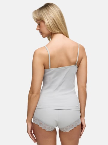 Tazzio - Pijama de pantalón corto 'F909' en gris