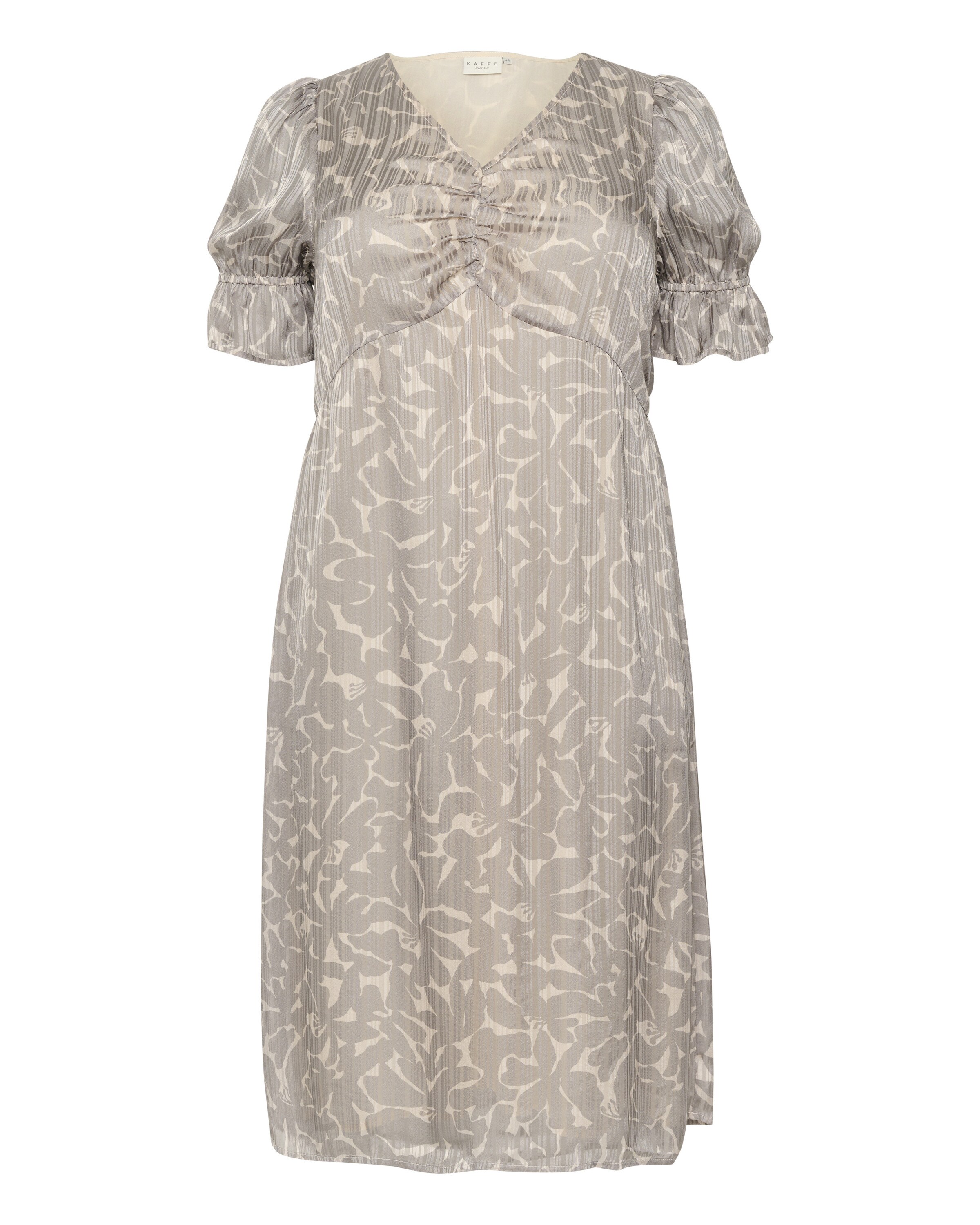 KAFFE CURVE Coctailkjole 'Ella' i grå: forside
