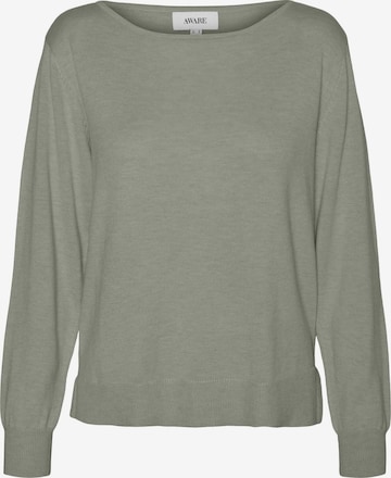 VERO MODA Pullover 'BEKKA' i grøn: forside