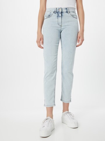 Slimfit Jeans di GERRY WEBER in blu: frontale