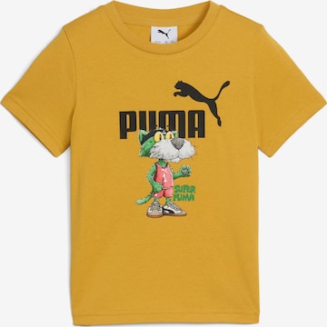 PUMA Shirt in Yellow: front