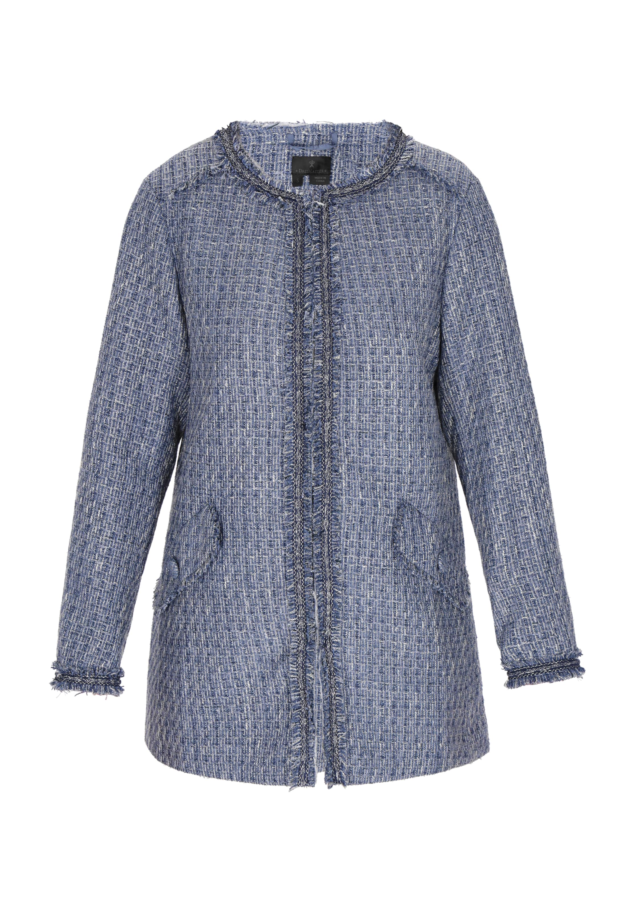 DreiMaster Klassik Välikausitakki 'Classic Look' värissä marine, Tuotenäkymä