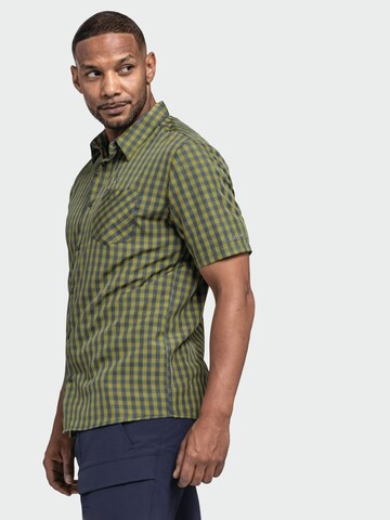 Coupe regular Chemise fonctionnelle 'Dalfoss' Schöffel en vert
