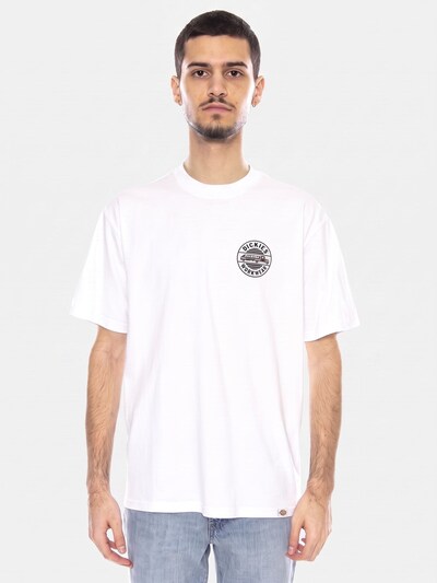 DICKIES T-Shirt 'Circle Tee SS -- Men's White T-Shirt' en S en blanc, Vue avec produit