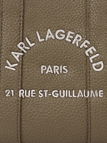 Karl Lagerfeld Shopper táska 'Ballet' - zöld