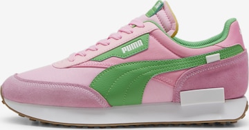 Baskets basses 'Future Rider Play On' PUMA en rose : devant