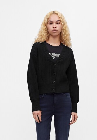 GUESS Strickjacke 'FAITH' in Schwarz