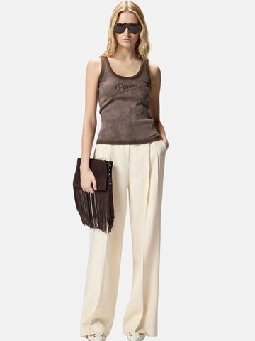 PINKO Top 'Cosmopolitan' in Brown