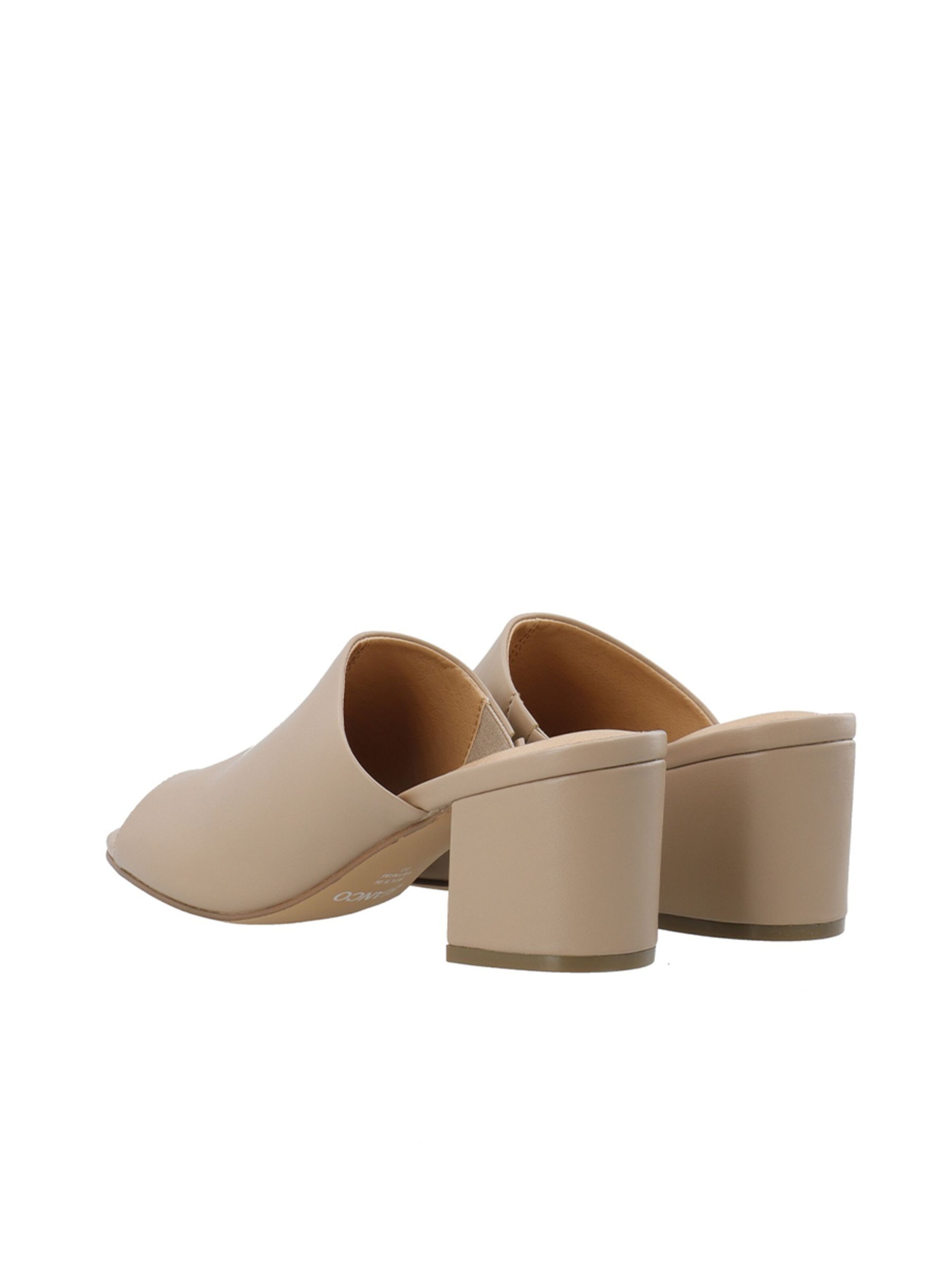 Bianco Pantolette 'CATE' in Beige