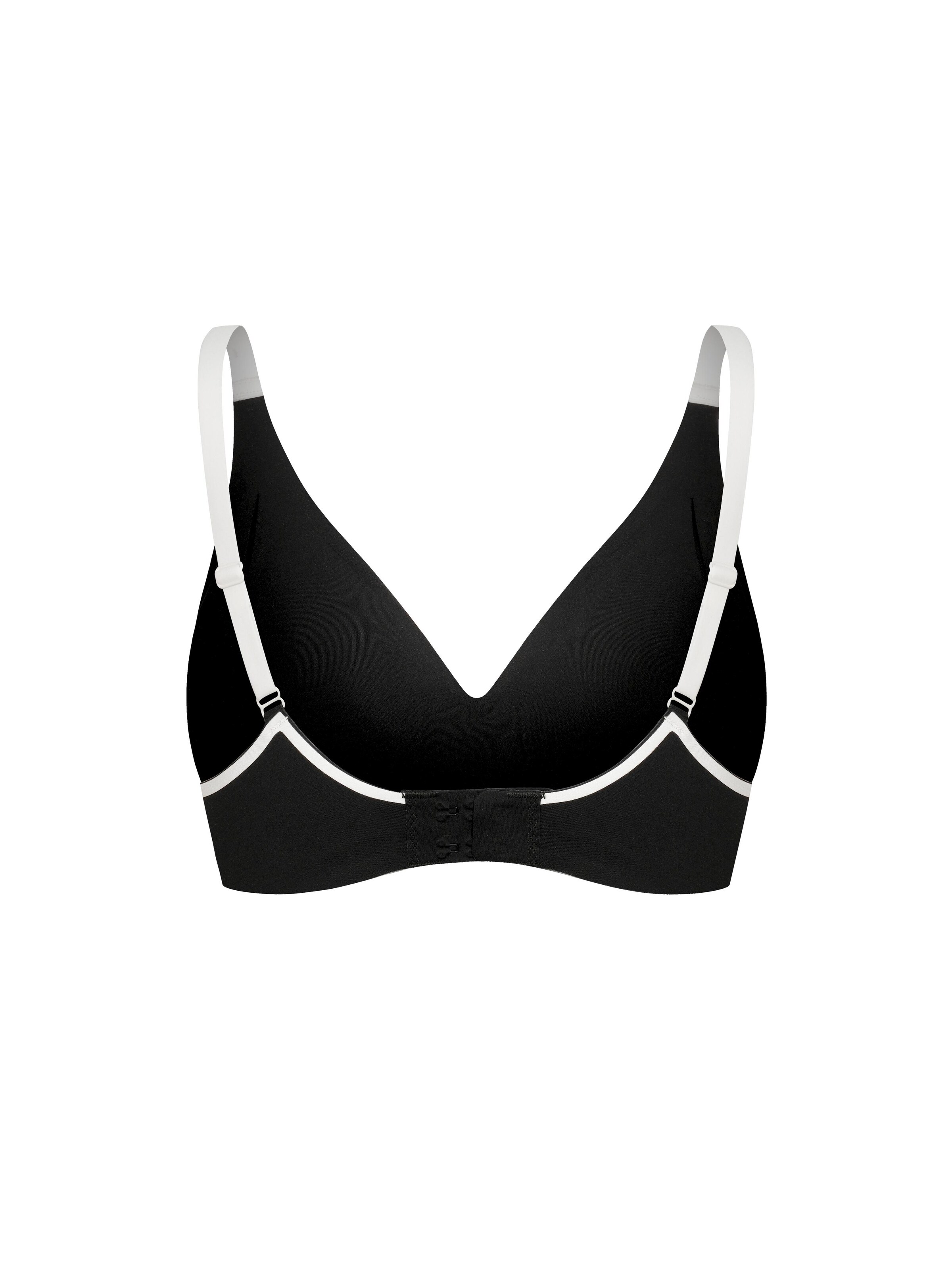 cfab (formerly creamy fabrics) - Push-up Sujetador 'Lined Comfort Push-Up BH' en negro