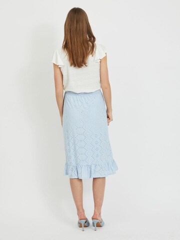 VILA Skirt 'Tawa' in Blue