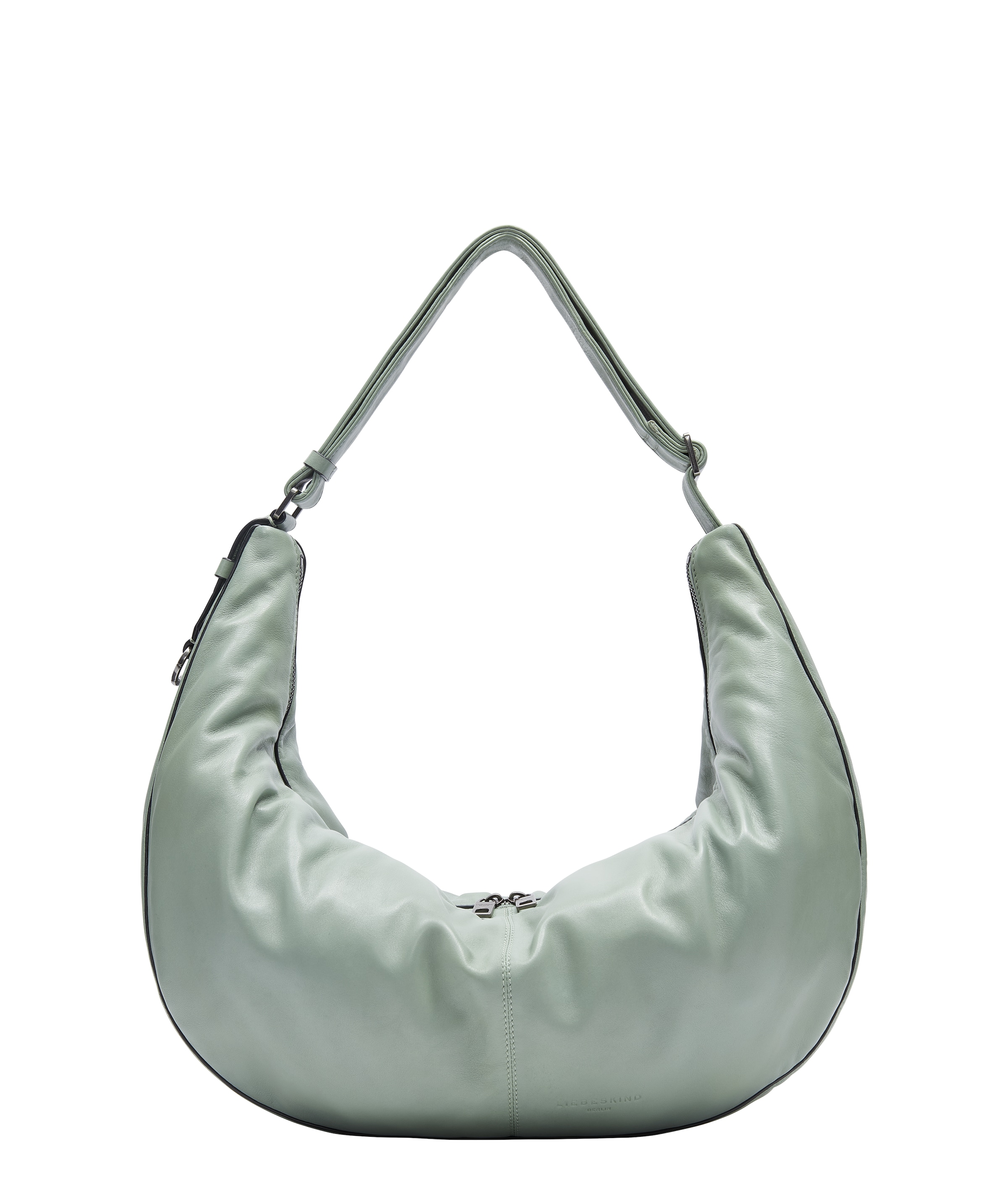 Liebeskind Berlin Schoudertas in Groen: voorkant