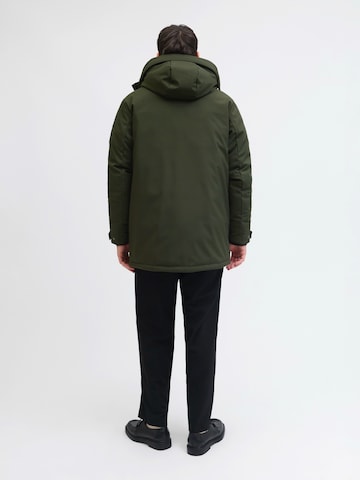 JACK & JONES Between-Seasons Parka 'JJFINN' in Green