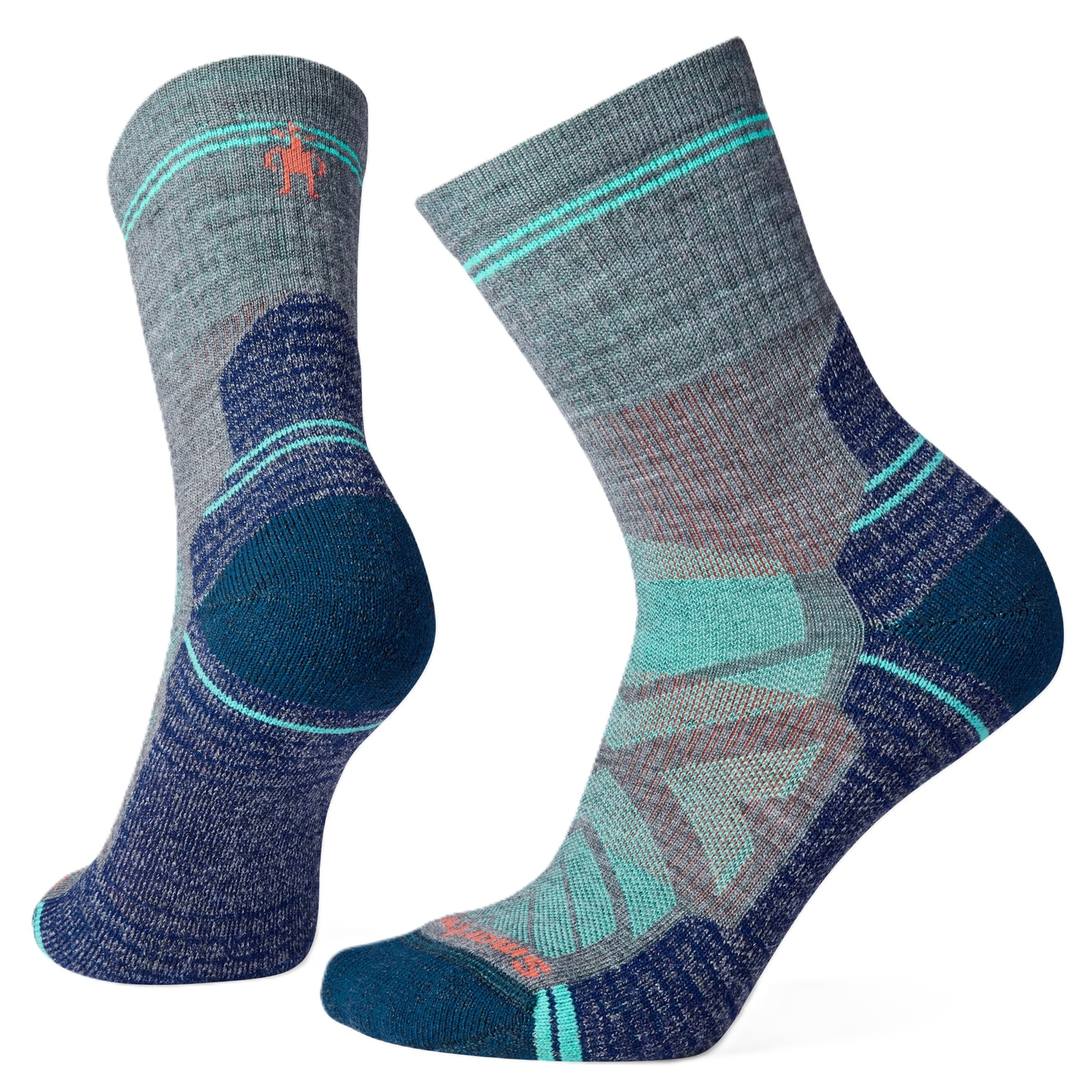 Chaussettes SMARTWOOL en gris : devant