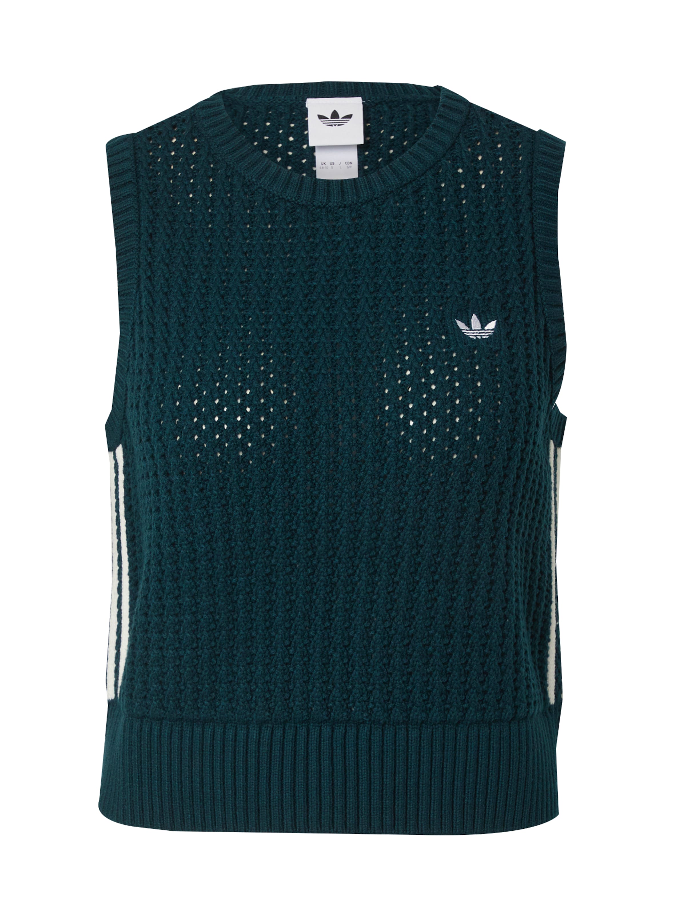 Pull-over 'Adicolor' ADIDAS ORIGINALS en vert : devant